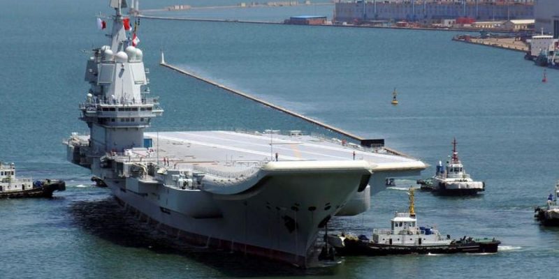 Nghi vấn Trung Quốc xây ụ nổi cho tàu sân bay ở đảo Hải Nam