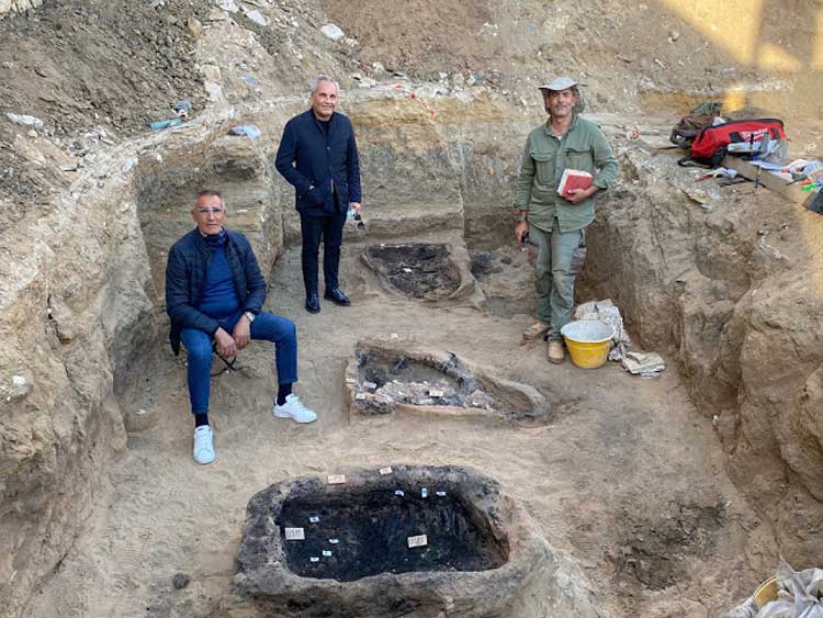 Phát hiện những ngôi mộ cổ được hỏa táng từ 3.000 tuổi