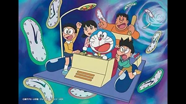 Cỗ máy thời gian là món bảo bối đã quá quen thuộc trong Doraemon