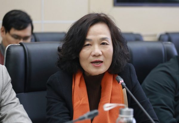 Bà Lã Thị Kim Ngân, Phó Viện trưởng phụ trách Viện Kiến trúc